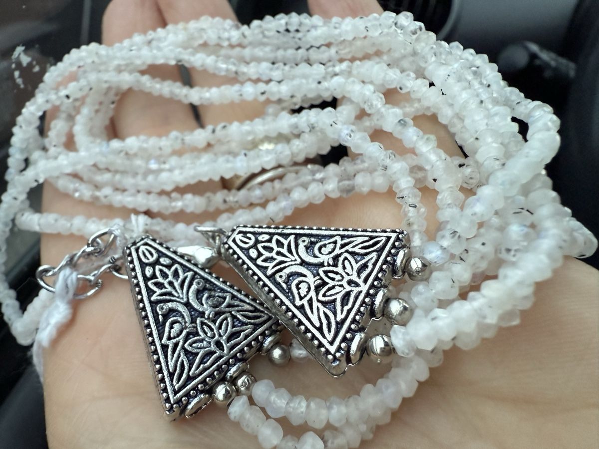 Catenine: Mondstein Kette NEU – Nuovo e nell'imballaggio originale da Basel venduto da Chili007 1