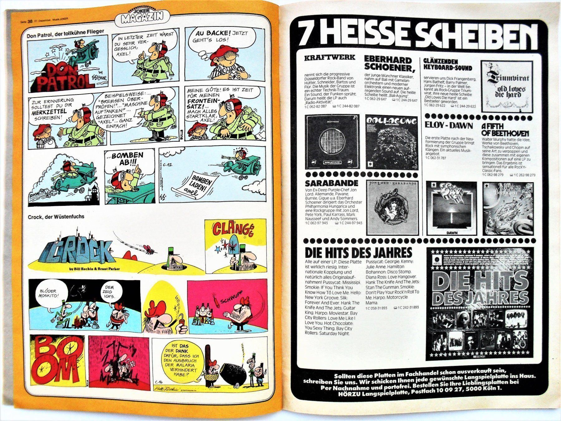 Zeitschriften & Magazine: MUSIK JOKER HEFT 1977 – Gebraucht aus Zürich von erfreut01 8