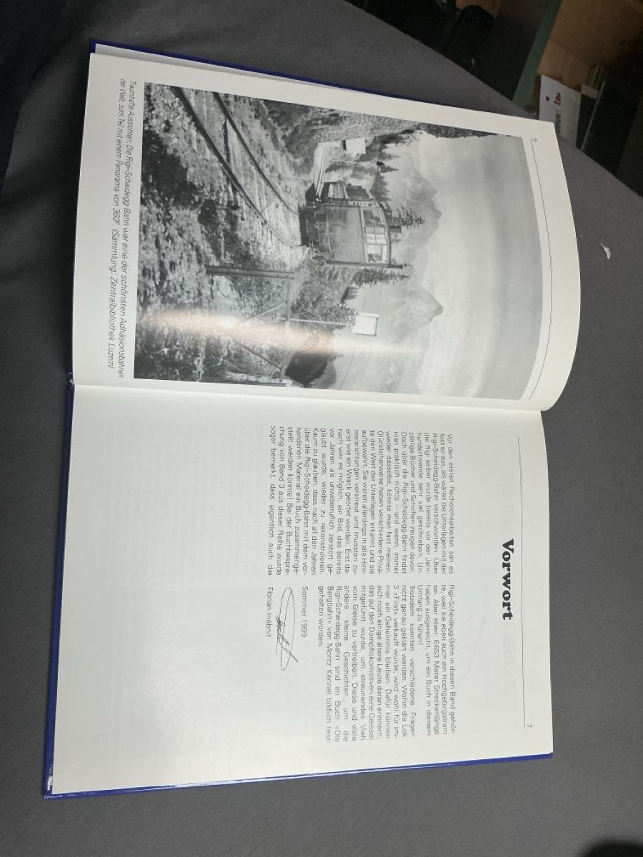 Bücher: Buch Rigi Scheidegg Bahn alte version – Gebraucht aus Theilingen von Theil.96 2