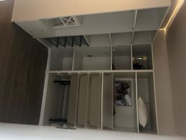 IKEA PAX Schrankkombination – 4 Elemente inkl. Innenausstatt