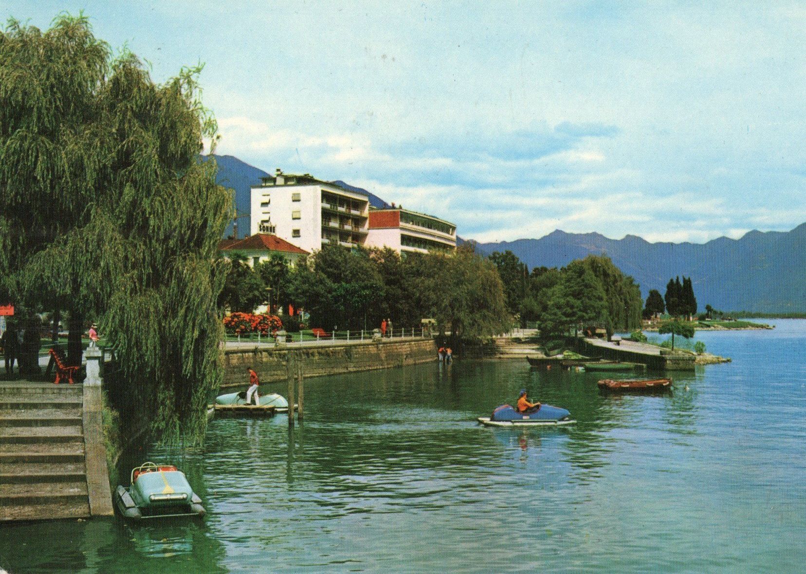 Ansichtskarten: Locarno - Teilansicht – Gebraucht aus Melano von pisonsdro