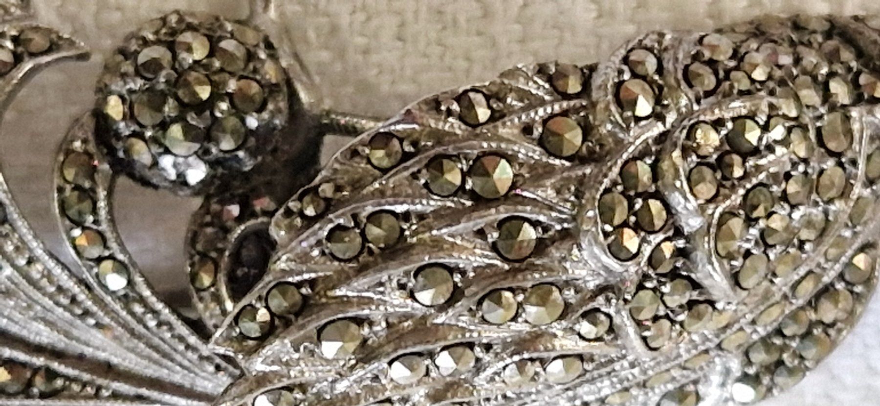 Spille & Fermagli: SILBER BROSCHE PFAU – Usato da Bilten venduto da Mic2022 1
