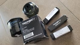 Triumph Tiger 900 - Ölfilter Ölfilterschlüssel Zündkerzen