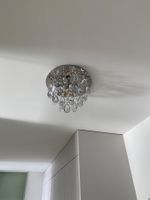 2 Stücke Elegante Deckenlampe Kristall Chrom  .
