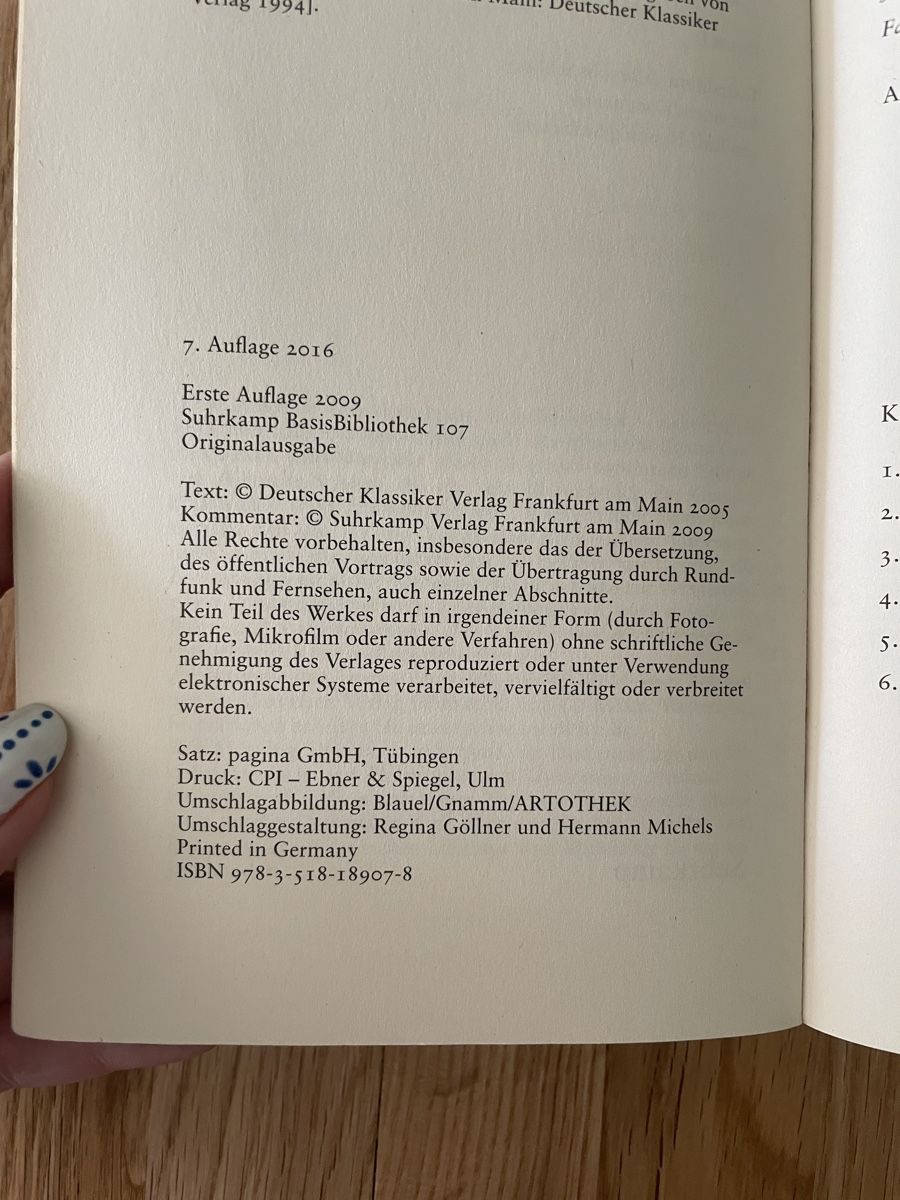 Libri: Goethe Faust I Suhrkamp BasisBibliothek mit Notizen – Usato da Schnottwil venduto da MysticWitch 3