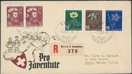 1949 - Pro Juventute - FDC ET • dt
