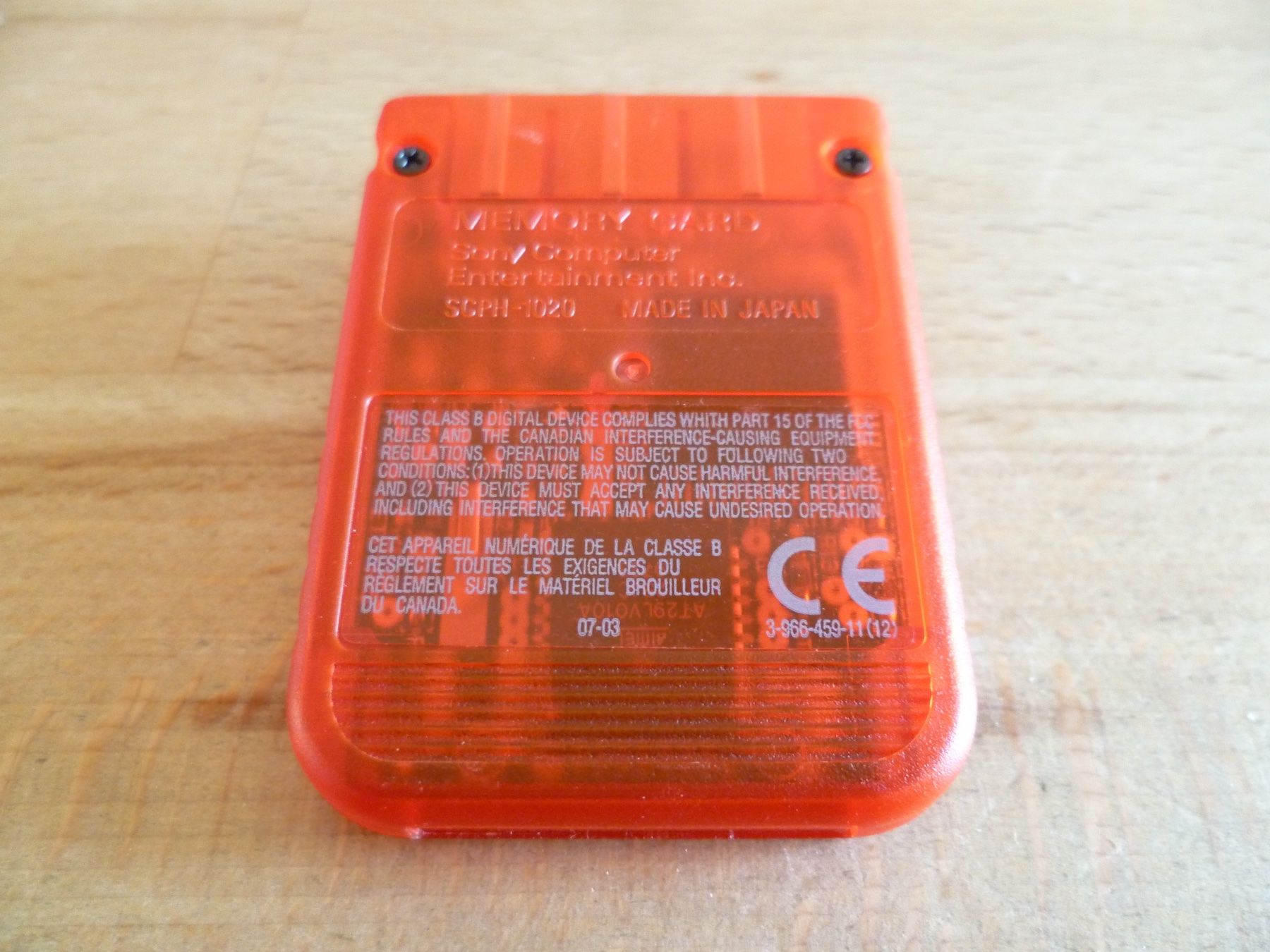 Sony Memory Units & Memory Cards: Originale PlayStation PS1 Memory Card Speicherkarte – Gebraucht aus Thalwil von  1