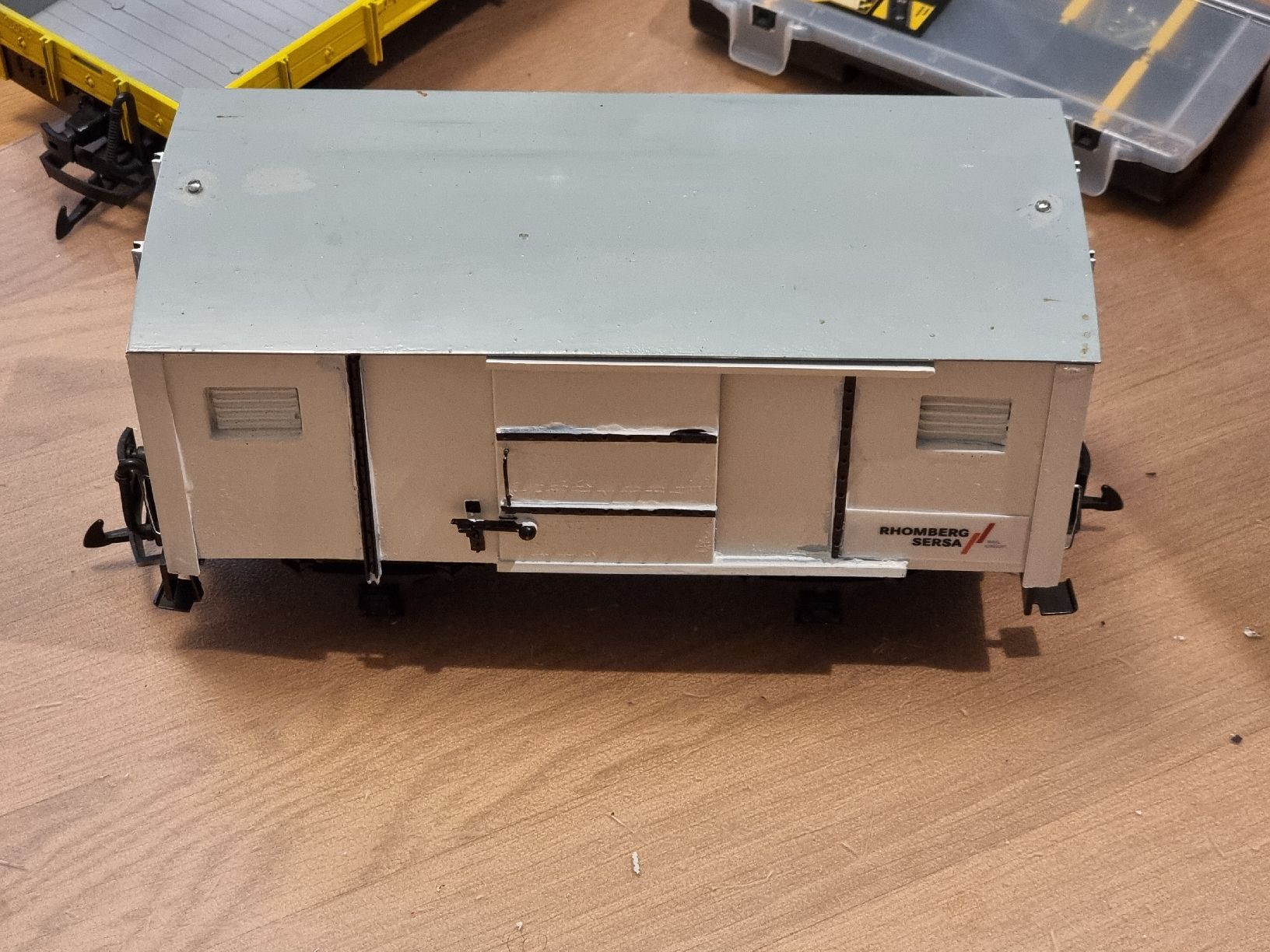 Modellini di ferrovie: LGB Eigenbau Wagen Sersa – Usato da Zumikon venduto da chv_w96q 2