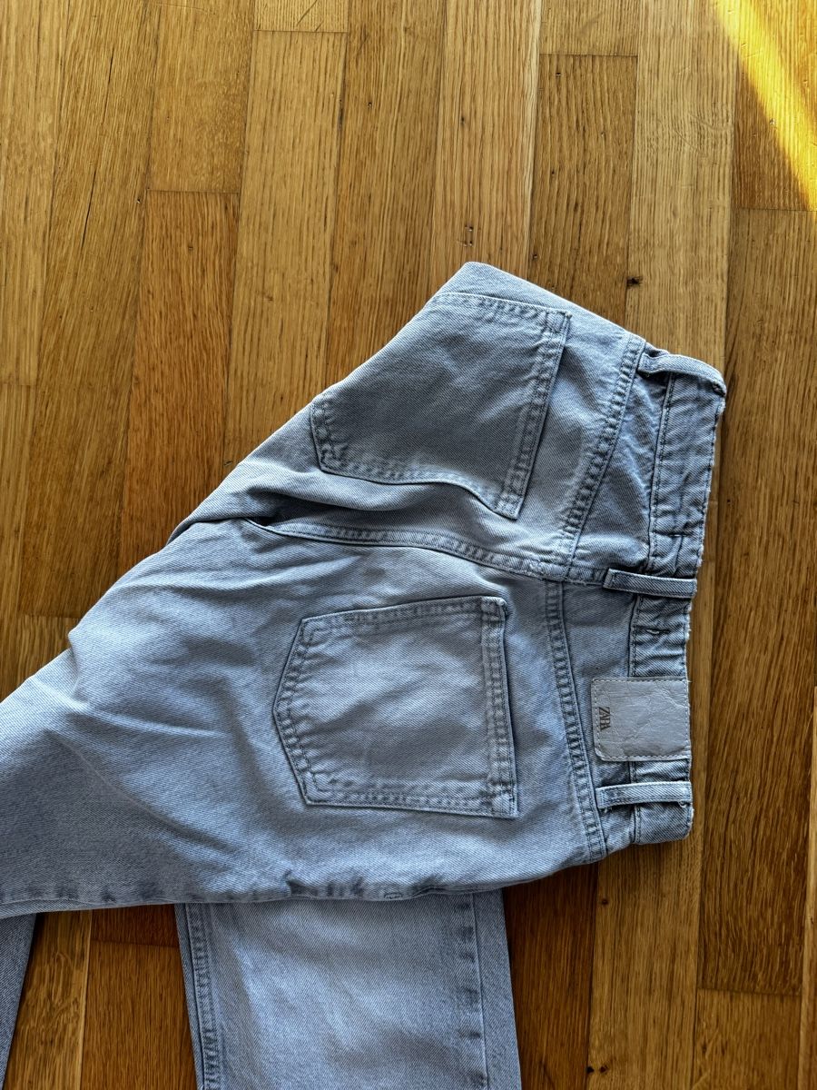 Zara Jeans: Graue Zara Jeans Damen Gr. 32 – Nuovo e nell'imballaggio originale da Bettlach venduto da Tradenet100 2
