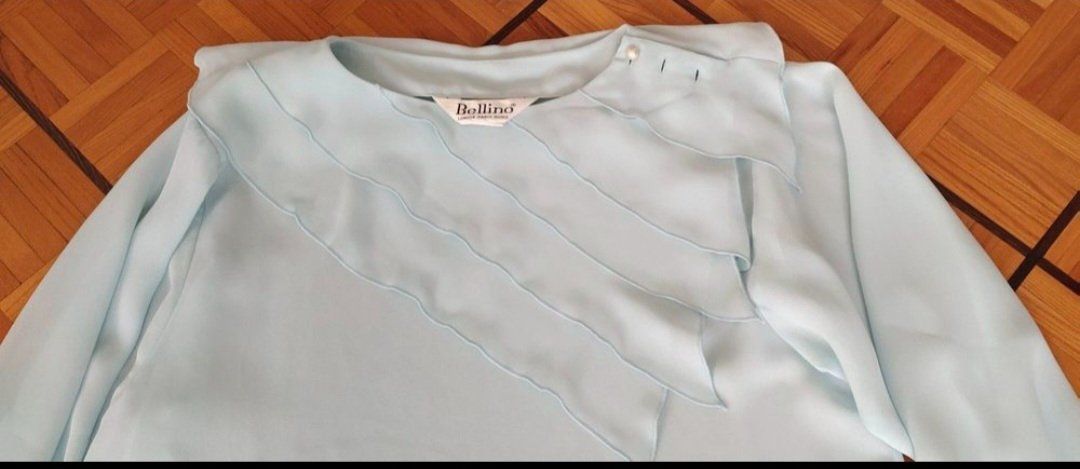 Camicette: Blouse bleu ciel/Bluse himmelblau – Nuovo (secondo la descrizione) da Moutier venduto da ant_j2nf 1