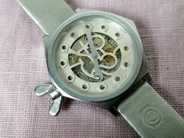 Mondaine Art Uhr - Design Bernhard Luginbühl, 1995