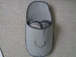 Gäste Hausschuhe 6 Paar (Slipper-Set)