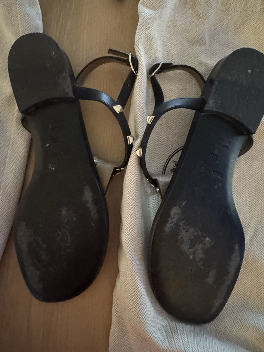Hermès Scarpe da donna: Hermès Sandalen Gr. 38  Neuwertig – Usato da zürich venduto da dalia06 4