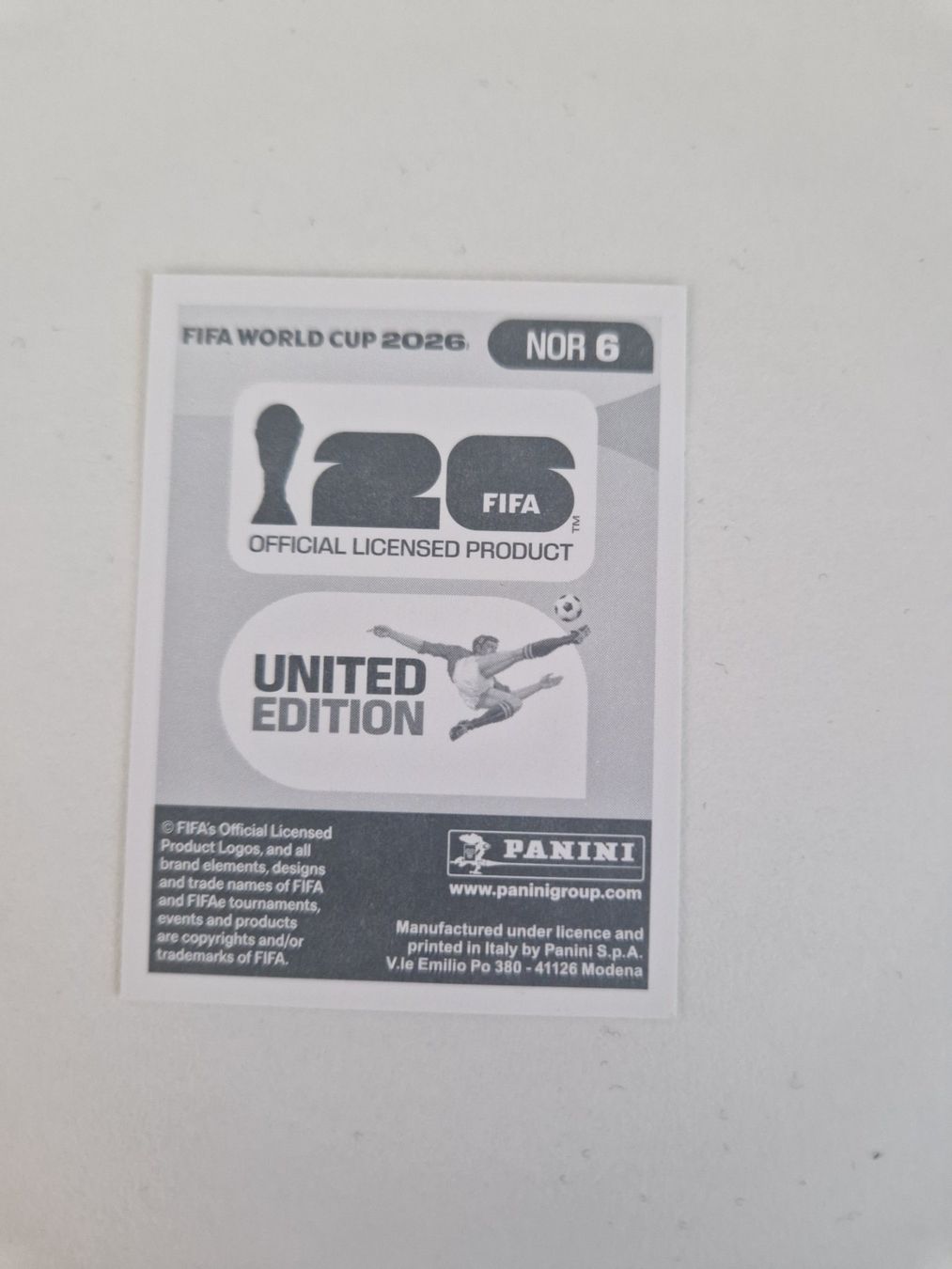 Panini Carte collezionabili: Panini Sticker NOR6 – Nuovo (secondo la descrizione) da Stüsslingen venduto da white_angel86 1