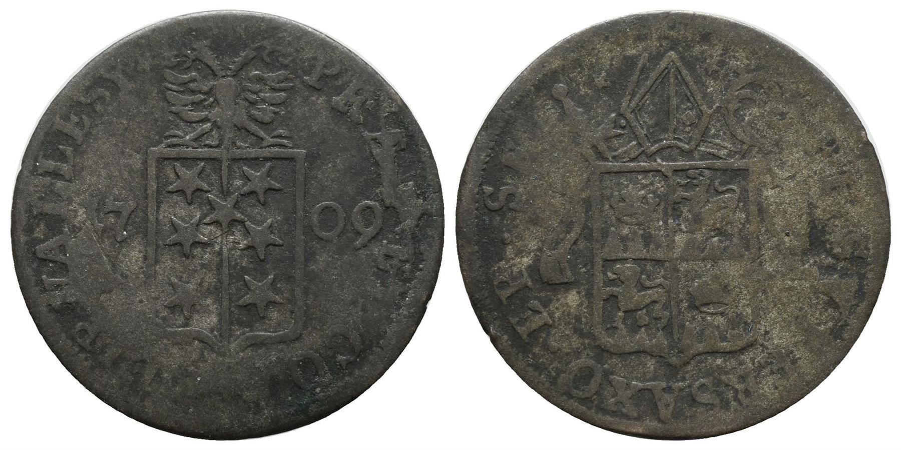 Tutti le monete: Wallis Batzen 1709 /2242 – Usato da Trimbach venduto da Solothurn1