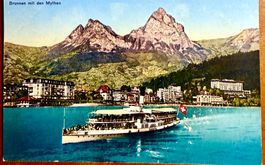 Brunnen - Dampfschiff 1928