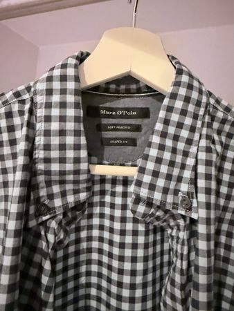 Marc O’Polo / Hemd / blau / kariert / L / 41/42