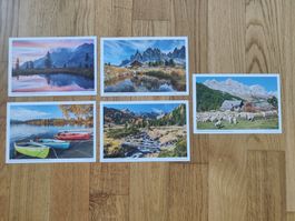 Postkarten 5 St