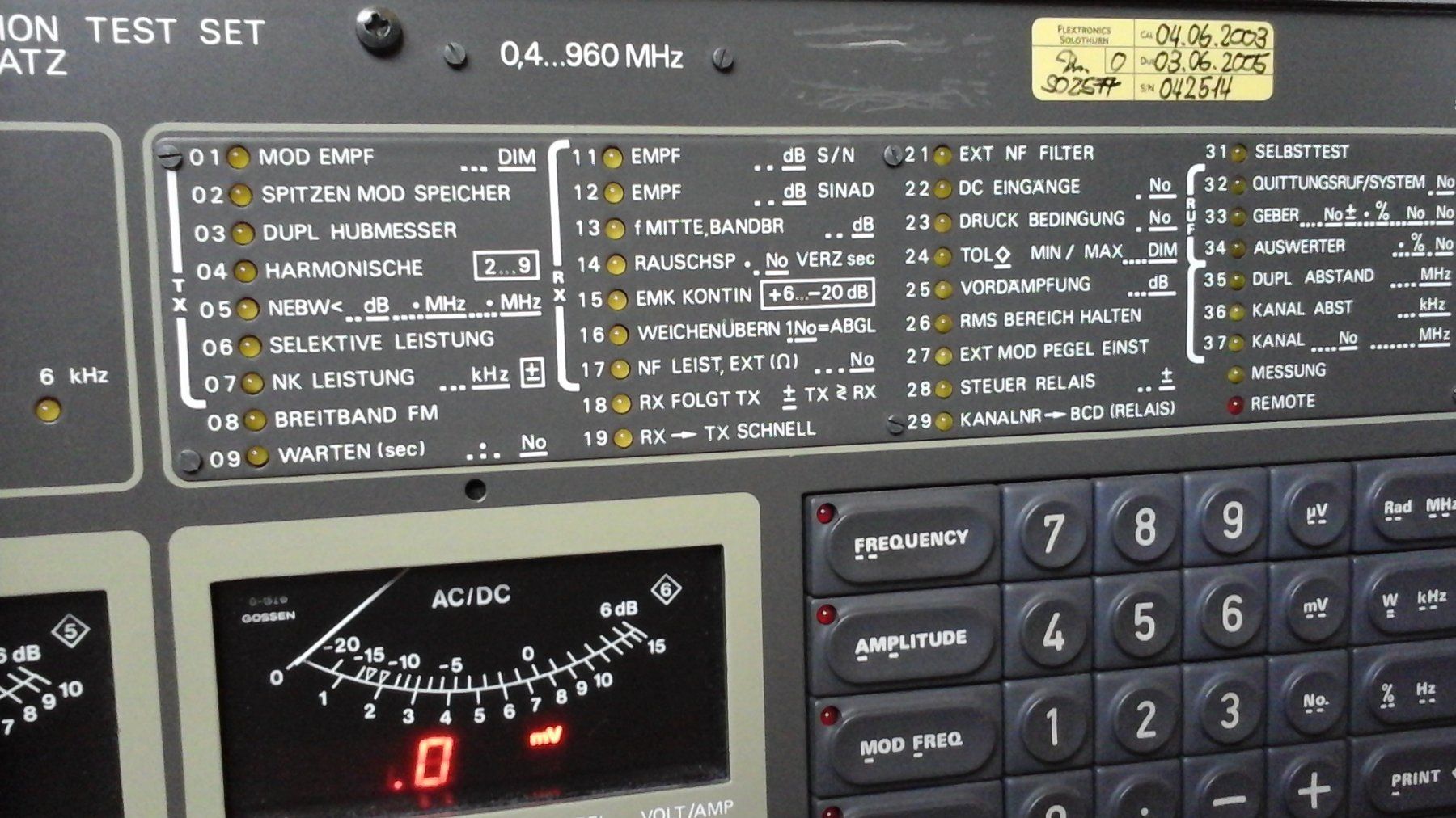Radiocomunicazione: Schlumberger SOLARTRON Stabilock 4040 Communication Test Set – Usato da Farnern venduto da Radiovox 2