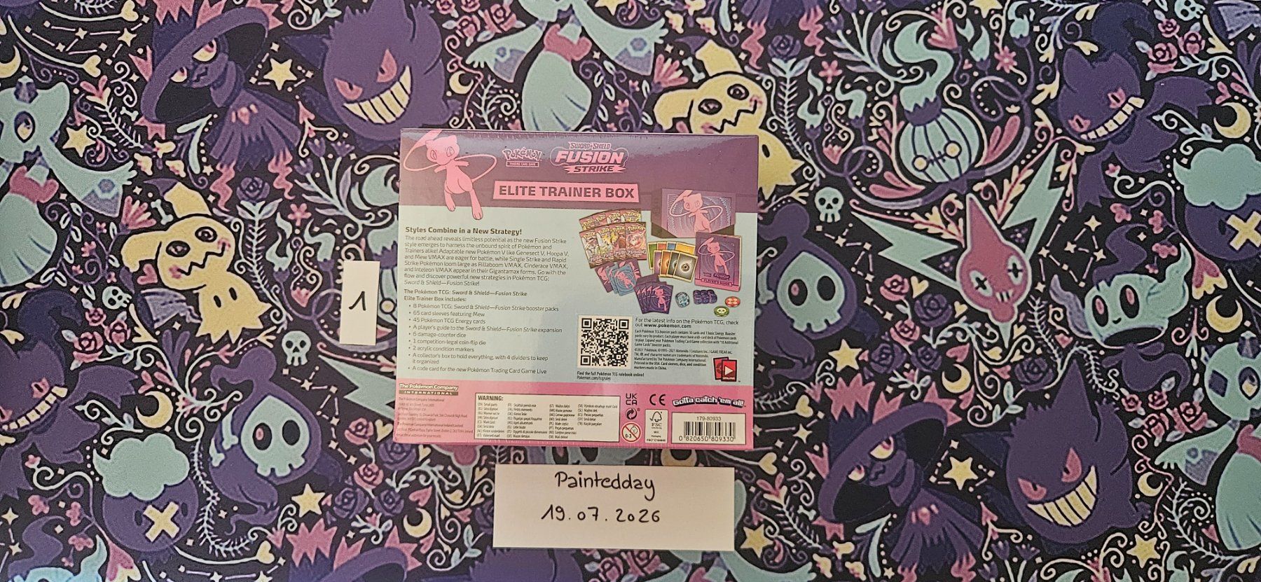 Pokémon Carte collezionabili: Fusion Strike Elite Trainer Box (EN) – Nuovo e nell'imballaggio originale da Fulenbach venduto da Paintedday 1