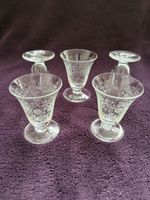 Vintage Likör-Set / Karaffe mit 5 Gläsern
