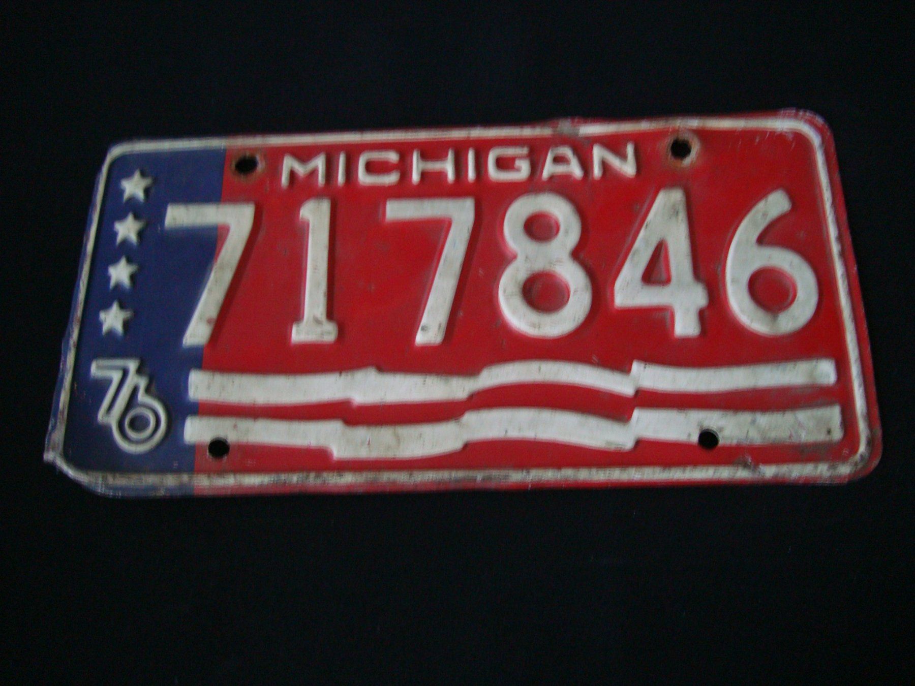 Schilder: MICHIGAN 717846 – Gebraucht aus Scherz von 5246
