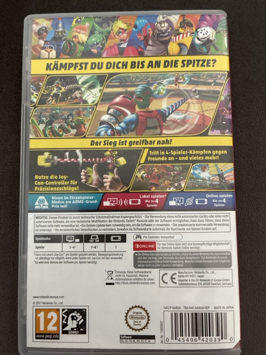 Spiele: ARMS🔥 – Gebraucht aus Zürich von banane70 2