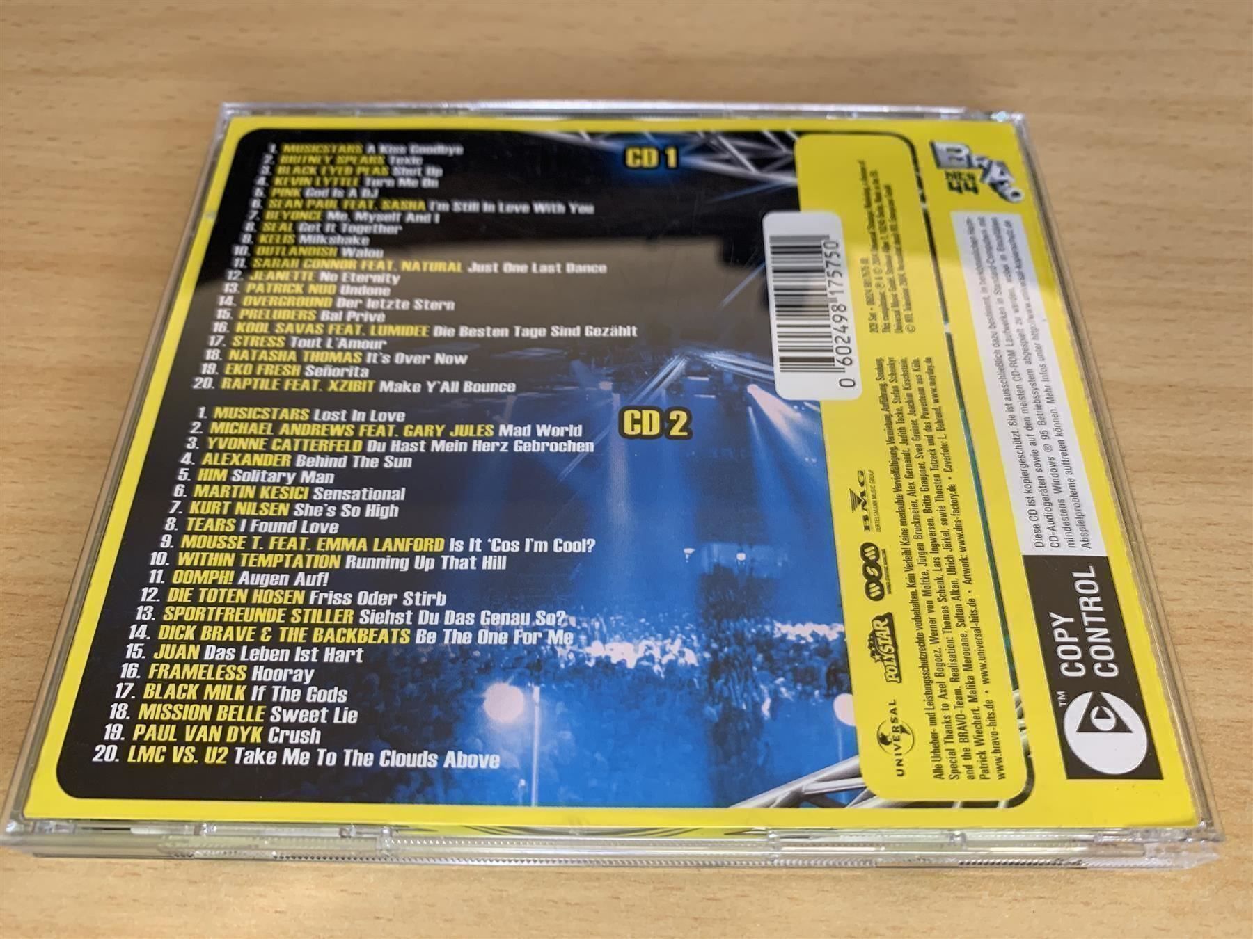 CD: Various Artists - Bravo Hits 44 - 2 CD – Usato da Rikon im Tösstal venduto da Alpenmutz 1
