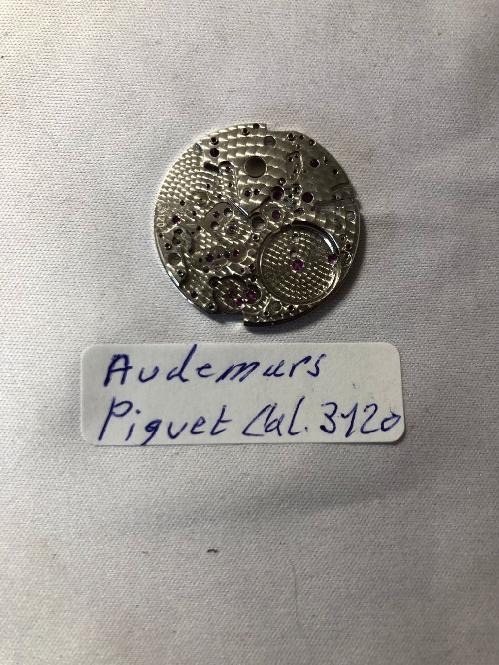 Audemars Piguet Orologi: Platine Audemars Piguet  cal. 3120 – Nuovo e nell'imballaggio originale da Tramelan venduto da beg_fm9t