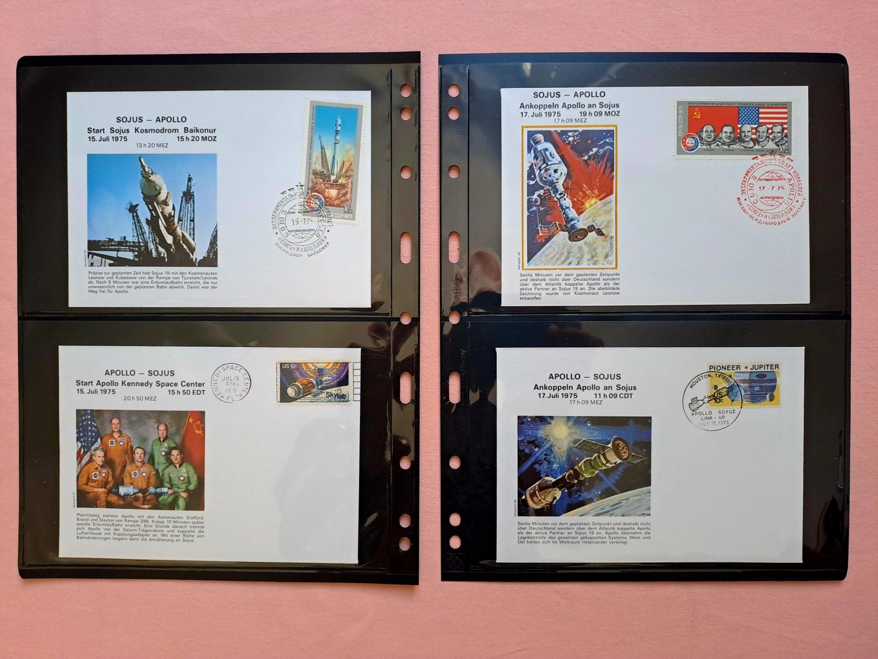 Tutti i francobolli: hübsche Sammlung Flugbriefe USA 1969 - 1977 – Usato da Ostermundigen venduto da pedru8 6