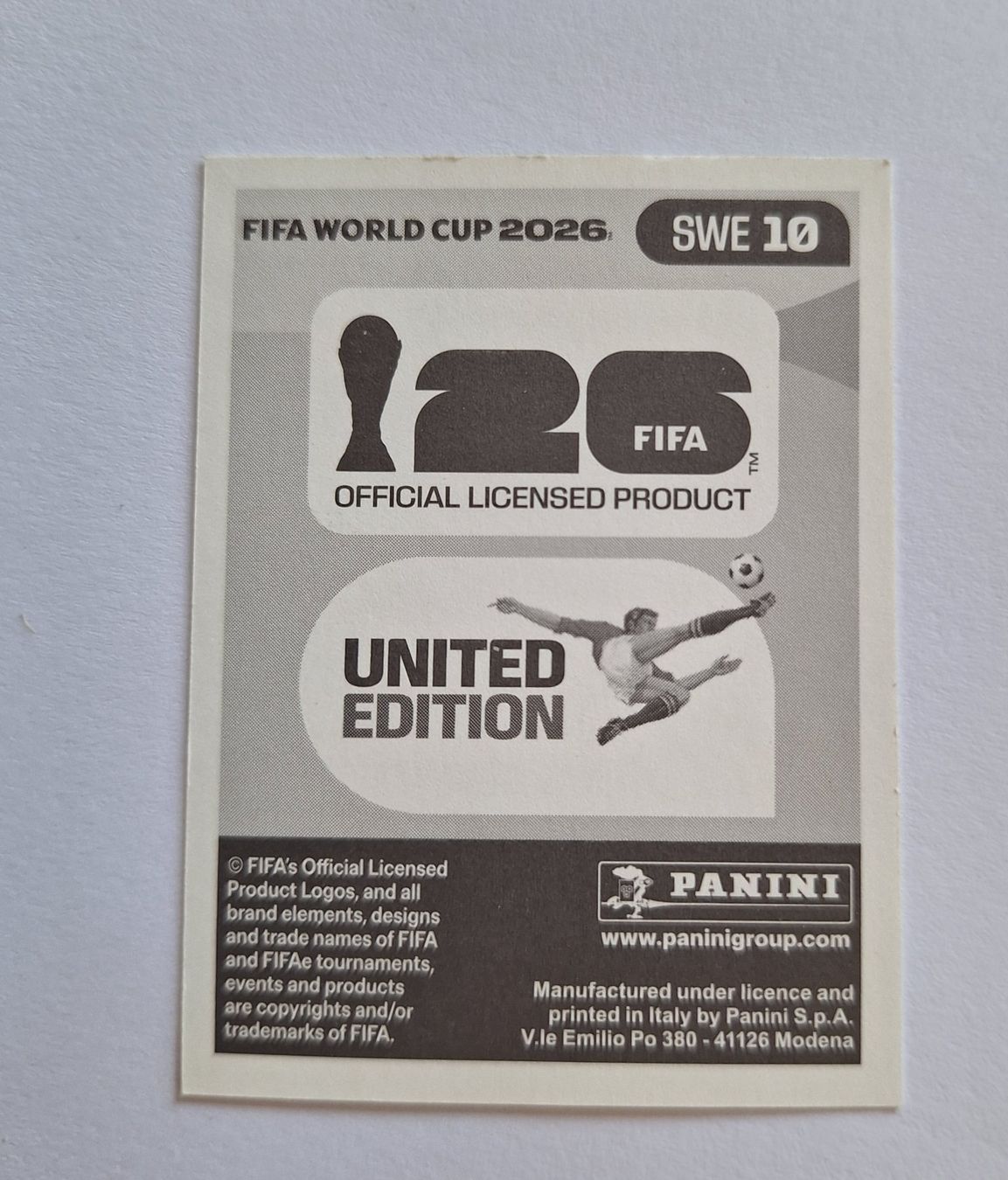 Panini Carte collezionabili: Panini Jesper Karlström SWE 10 – Nuovo (secondo la descrizione) da Romanens venduto da Crocette 1