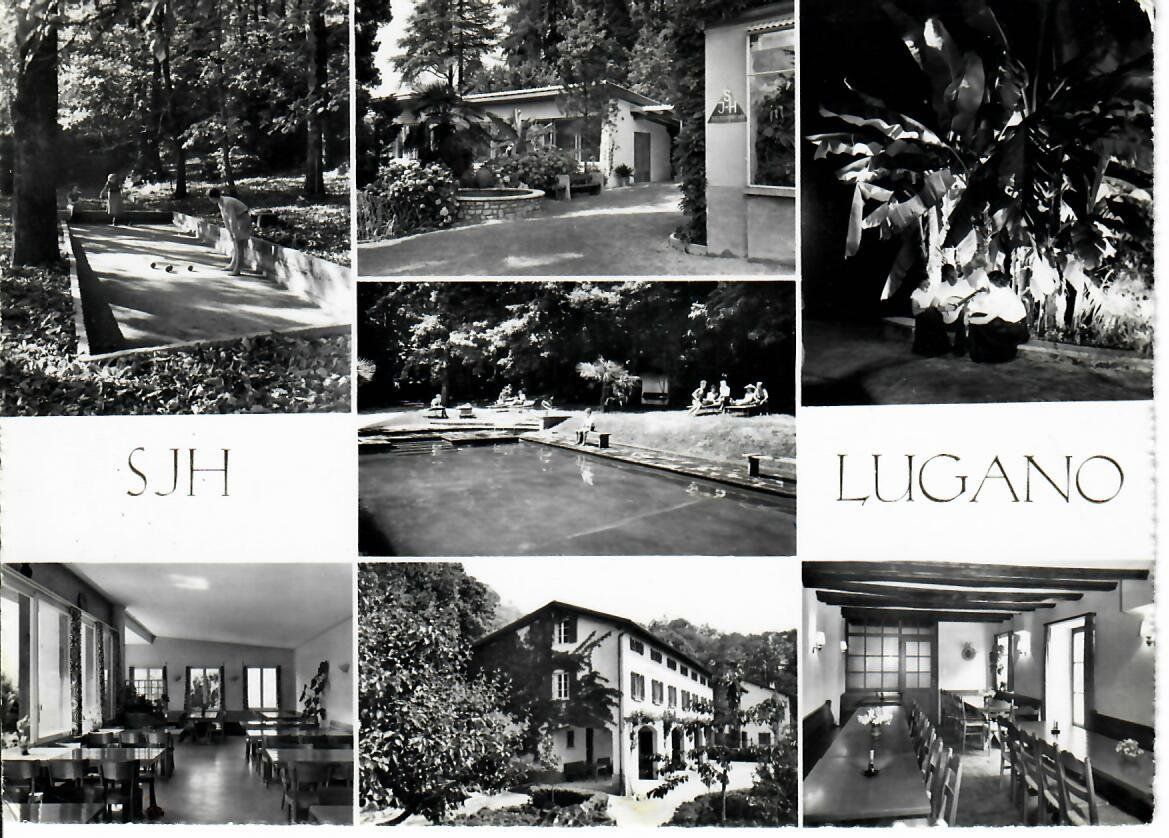 Cartoline postali: Jugendferienheim - Crocifisso Lugano – Usato da Hochdorf venduto da Ziegel-16