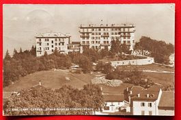AK SAINT CERGUE HOTEL L'OBSERVATOIRE ROMANEL LAUSANNE 1919