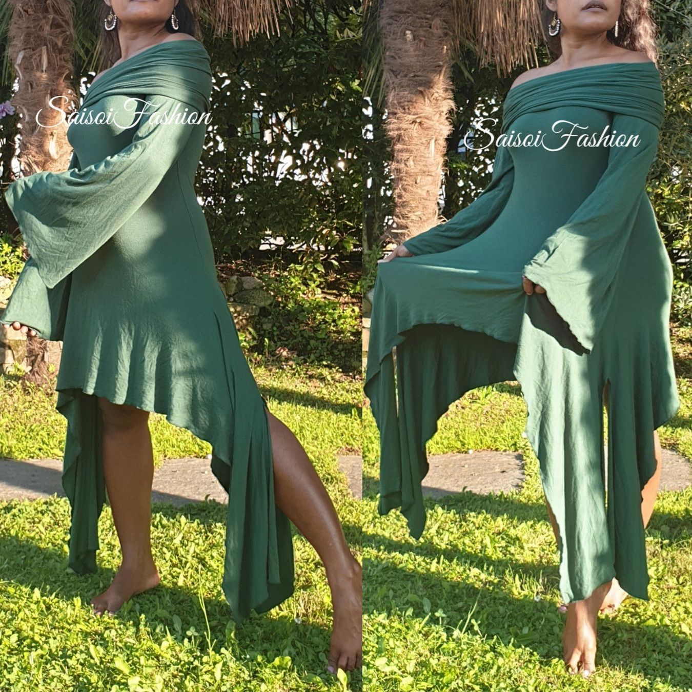 Robes: Sommer,Hippie elastisch-Tunika Mini Kleid XS-L – Neuf avec emballage d'origine à Ebmatingen par SaisoiFashion 5