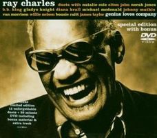 Ray Charles GENIUS LOVES COMPANY Jazz Blues Soul CD+BonusDVD