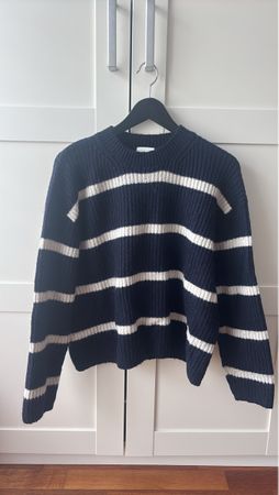 Pullover blau-weiss gestreift Grösse L guter Zustand