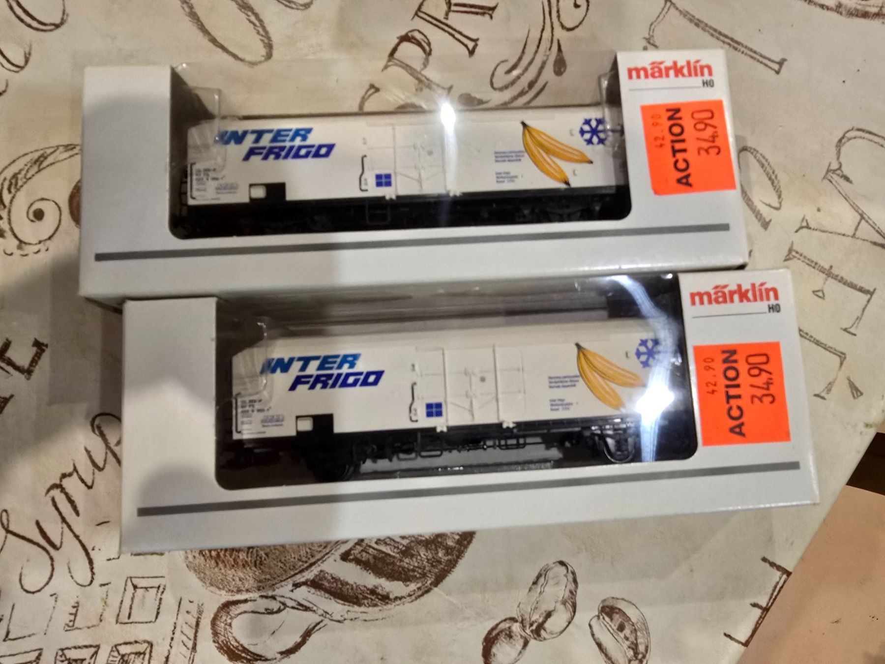 Märklin Modellini di ferrovie: Märklin 47331 Interfrigo FS      2 Stück – Usato da Mauren TG venduto da Defrancesco 3