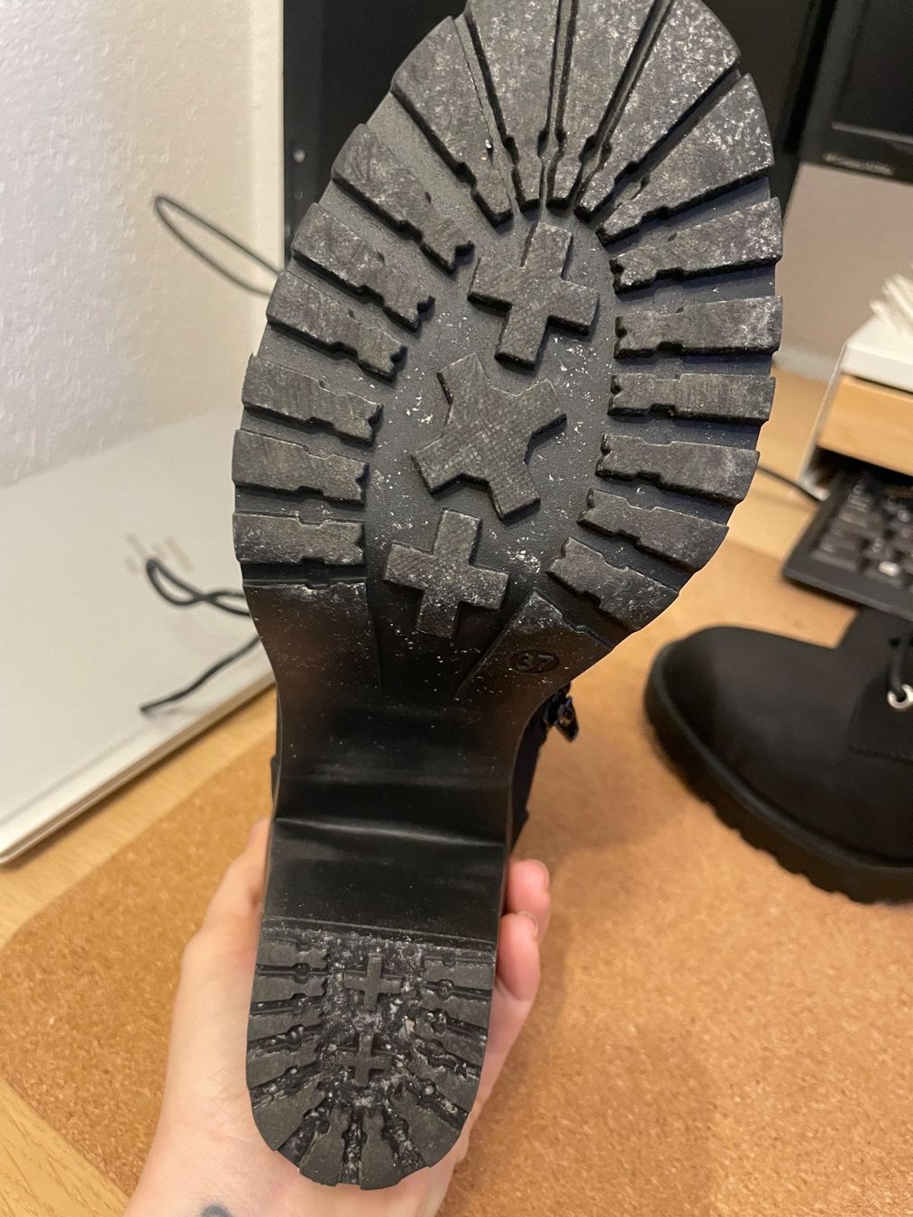 Anna Field Scarpe da donna: Anna Field Plateaustiefelette schwarz, Grösse 37 – Usato da Schaffhausen venduto da Tianisel 2