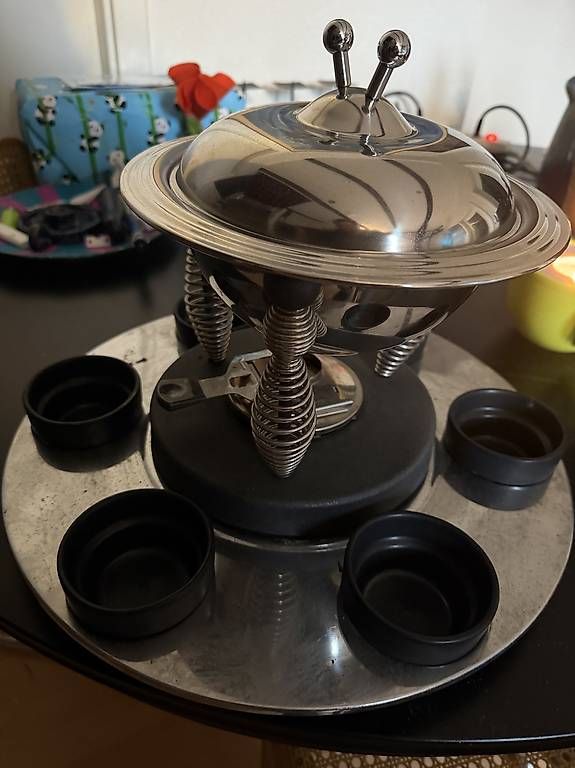 Elettrodomestici da cucina: Antikes Fondue Chinoise Set – Usato da Möhlin venduto da bat_29ql