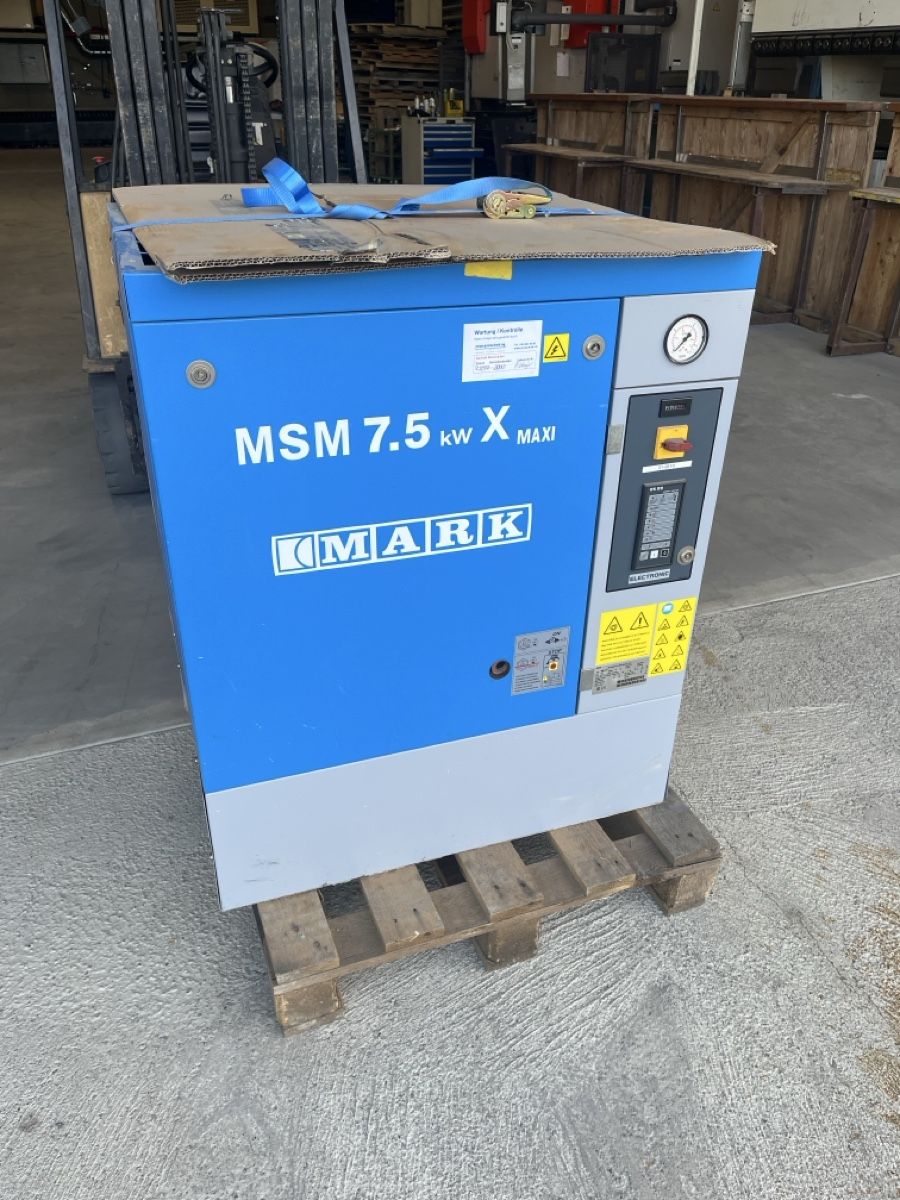 Compressori: Mark Kompressor MSM 7.5kW X Maxi Schraubenkompressor – Usato da Eggenwil venduto da gotrip