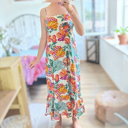 Tropical Summer Dress