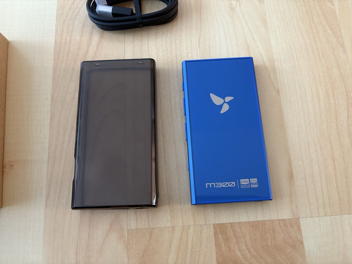 Hiby Lettore multimediale portatile: HiBy HiRes-Player M300 Blau – Nuovo (secondo la descrizione) da Solothurn venduto da abo_td56 1