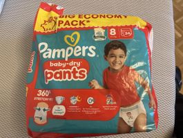 Windeln Pampers Pants, Groesse 8, 20 Stück, 17+ kg