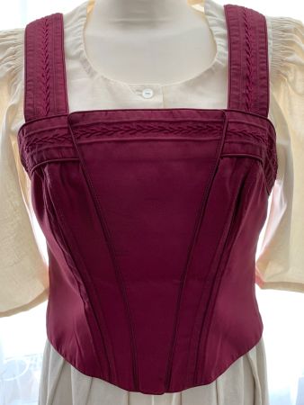 3 Tlg. Kombi Tracht Kleid /Mieder Wenger +Bluse +Rock Gr.38