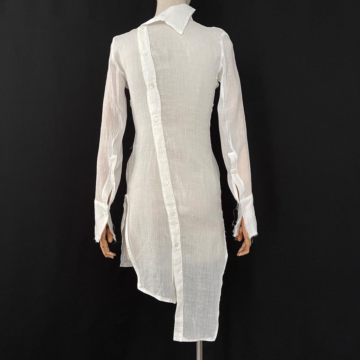 Blusen: ALEKSANDR MANAMIS Exclusive Asymmetric Shirt – Neu (gemäss Beschreibung) aus Emmen von Avviivva_Com2023 4