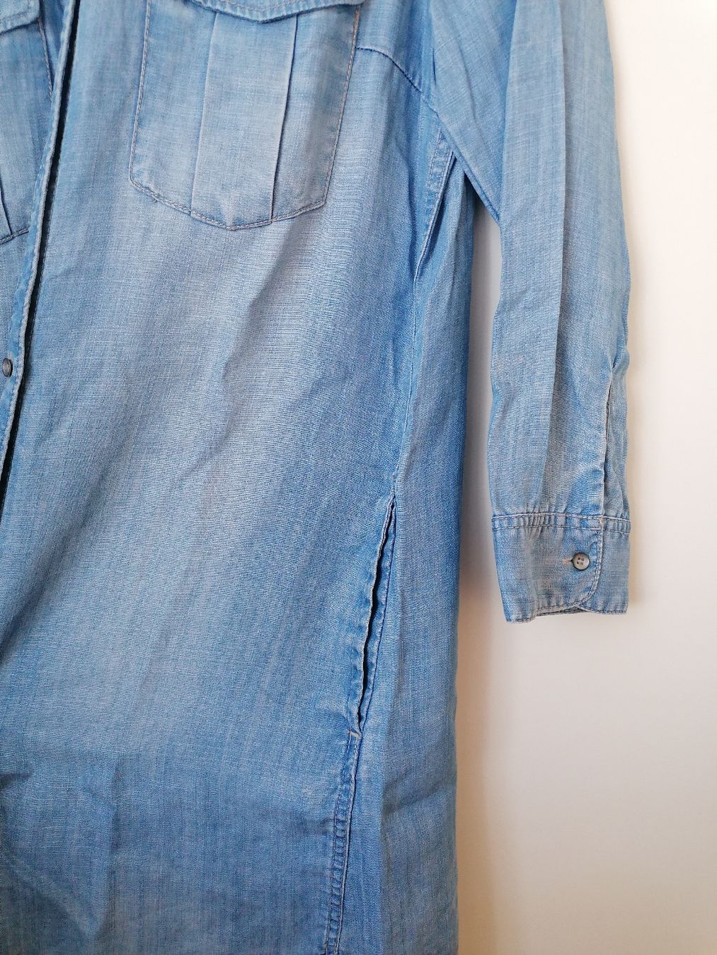 H&M Blusen: H&M Denim, Jeans-like Bluse, Gr. 40 – Gebraucht aus Zug von Annina29 3