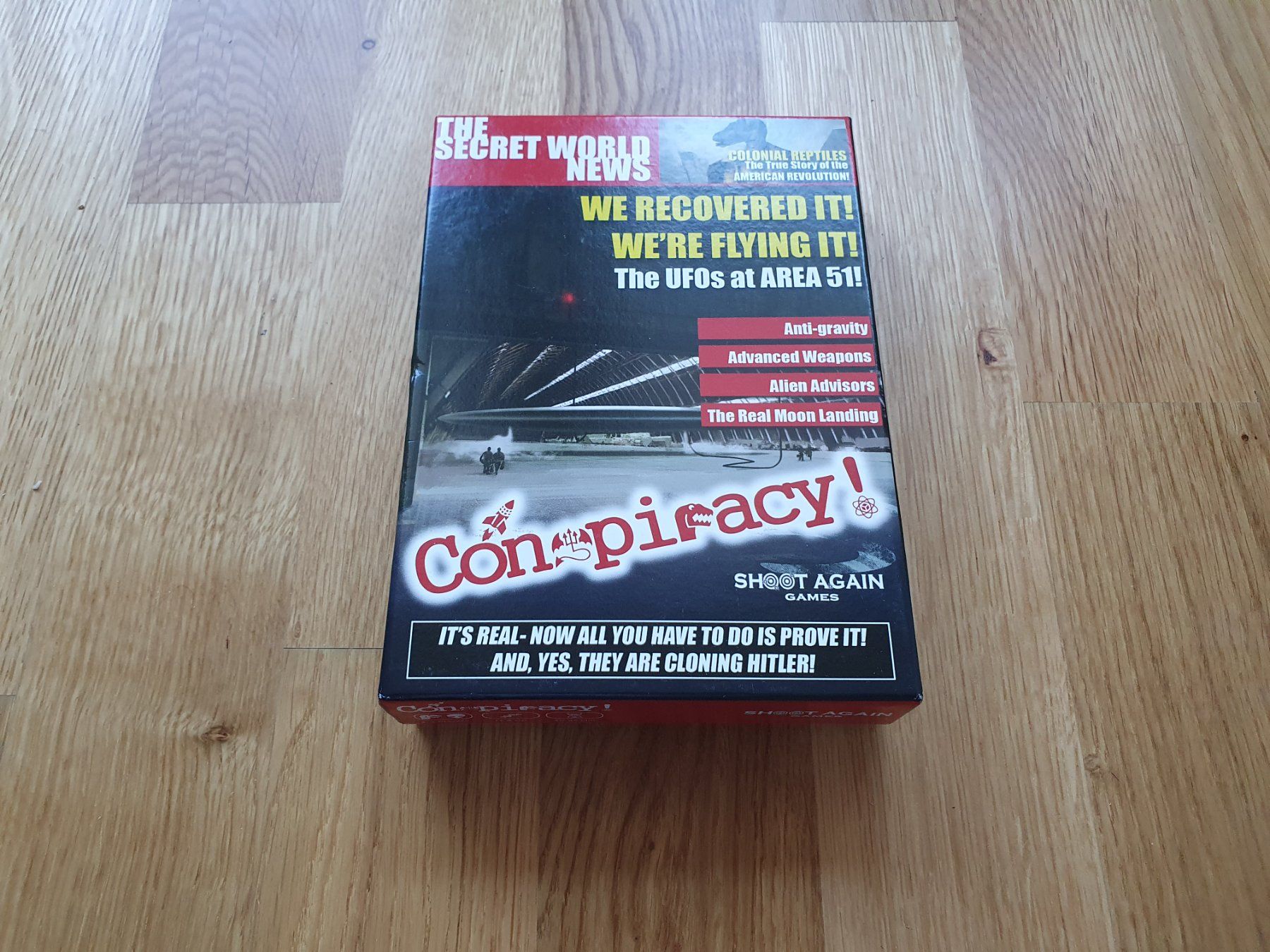 Giochi: Conspiracy! (Kickstarter edition) – Nuovo (secondo la descrizione) da Puidoux venduto da Svreber