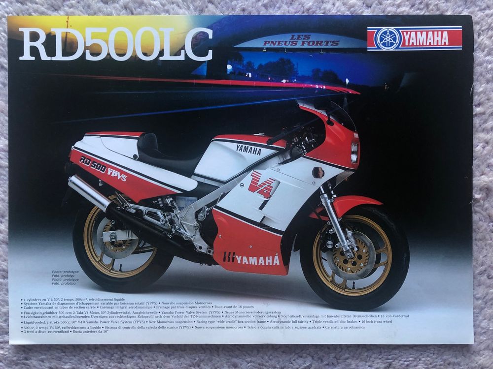 Yamaha RDLC 500 / RD500LC (Gebraucht) in Morrens VD für CHF 39 – mit ...