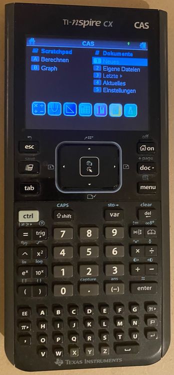 Texas Instruments TI-Nspire CX CAS inkl. Kabel (Gebraucht) in Baden für ...