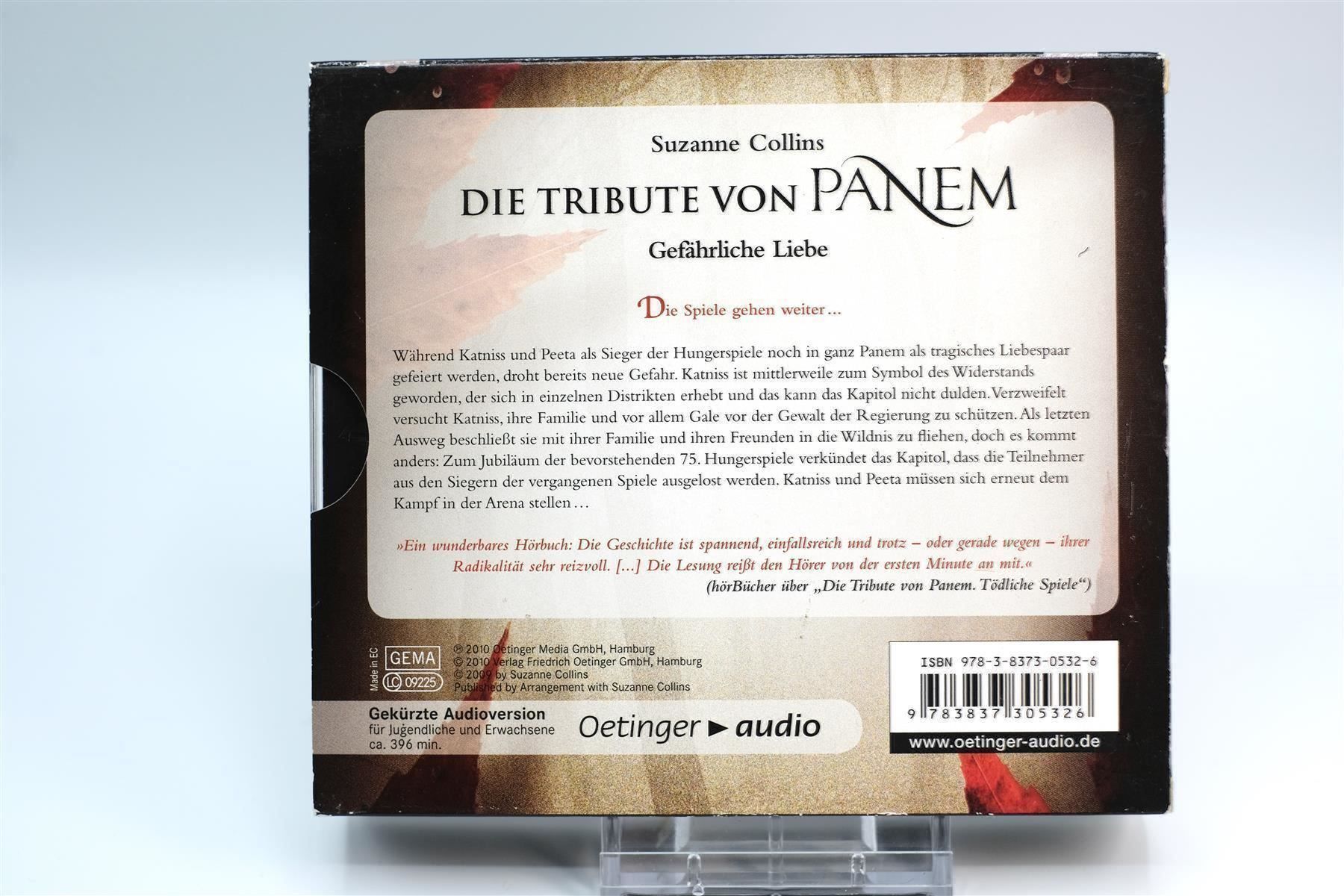Hörbücher: Die Tribute von Panem, Gefährliche Liebe – Gebraucht aus Chur von mojobox 2